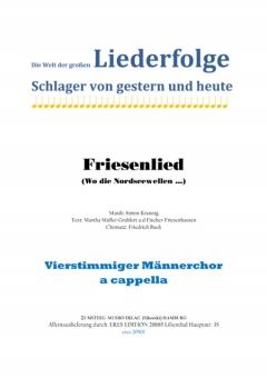 Friesenlied (Männerchor)