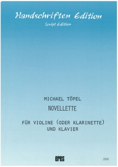 Novellette (Violine oder Klarinette, Klavier)
