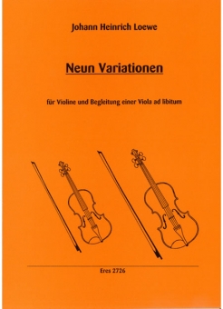 Neun Variationen  (Violine, Viola)