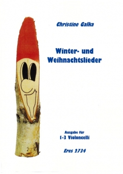 Winter- and Christmas-Songs (1-3 Violoncello, plus CD)