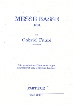 Messe basse (gemischter Chor) Klavierauszug