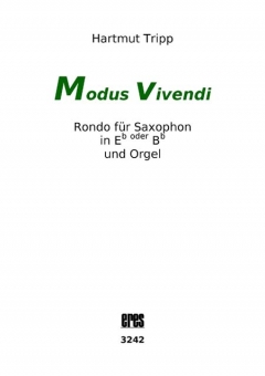 Modus vivendi (saxophon and organ)