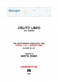 Cielito Lindo (gemischter Chor 3st)