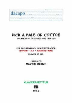 Pick a Bale Of Cotton (Klavier)