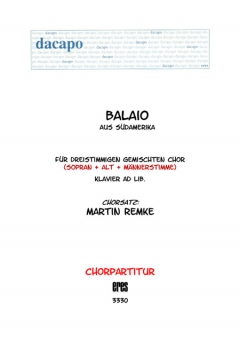 Balaio (gemischter Chor 3st)