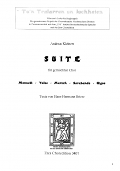 Suite (gemischter Chor)