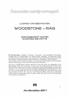 Woodstone-Rag (gemischter Chor)