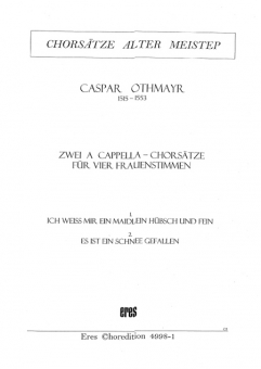 Zwei a cappella-Chorsätze (Frauenchor)