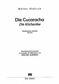 Die Cucaracha (Kontrabassstimme)