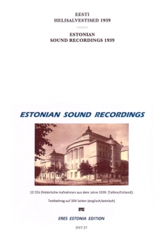 Estonian Sound Recording 1939