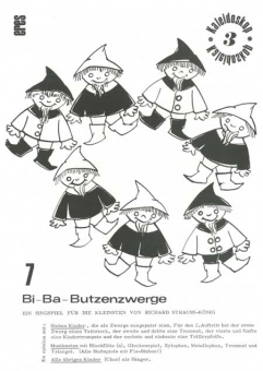 Sieben Bi-Ba-Butzenzwerge (Spielpartitur)