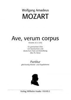 Ave, verum corpus (gem.Chor-Klavier/Streicher) 111