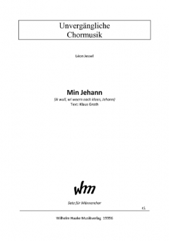 Min Jehann (Männerchor)