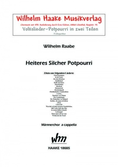Heiteres Silcher-Potpourri (Männerchor) 111