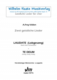 Laudate (Lobgesang) (Männerchor)