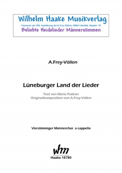 Lüneburger Land der Lieder (Männerchor)