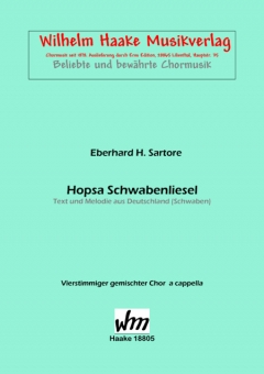Hopsa Schwabenliesel (gemischter Chor)