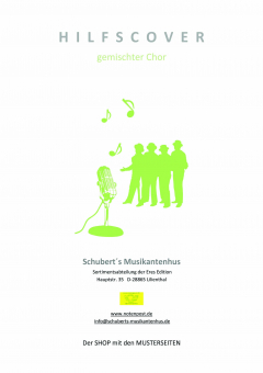 Thank you for the music (gemischter Chor 3st.-Klavierpartitur)